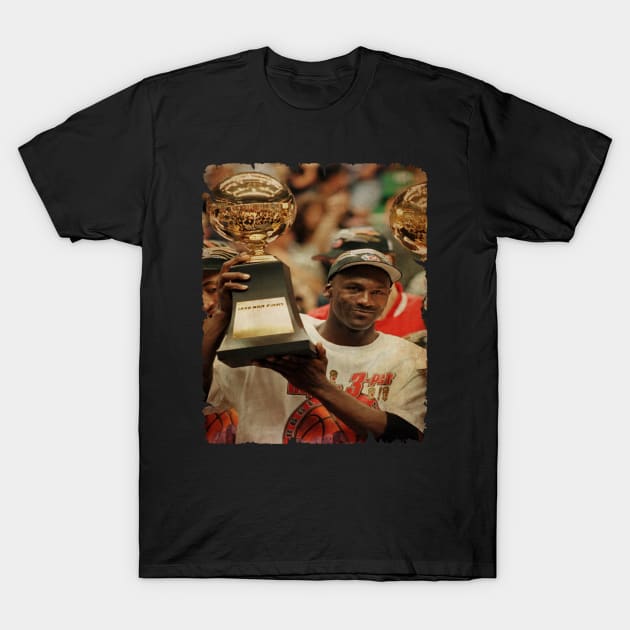 Michael Jordan Championship Vintage T-Shirt by CAH BLUSUKAN